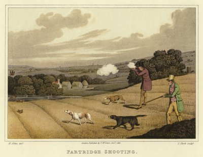Patrijzenjacht door Henry Thomas Alken